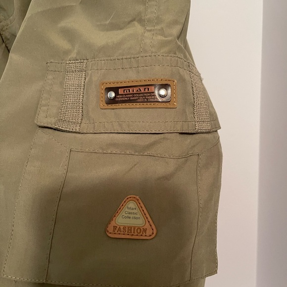 Mian Classic Collection Elasticated waist Cargo Short/Pants Size M Army Green - Picture 4 of 7